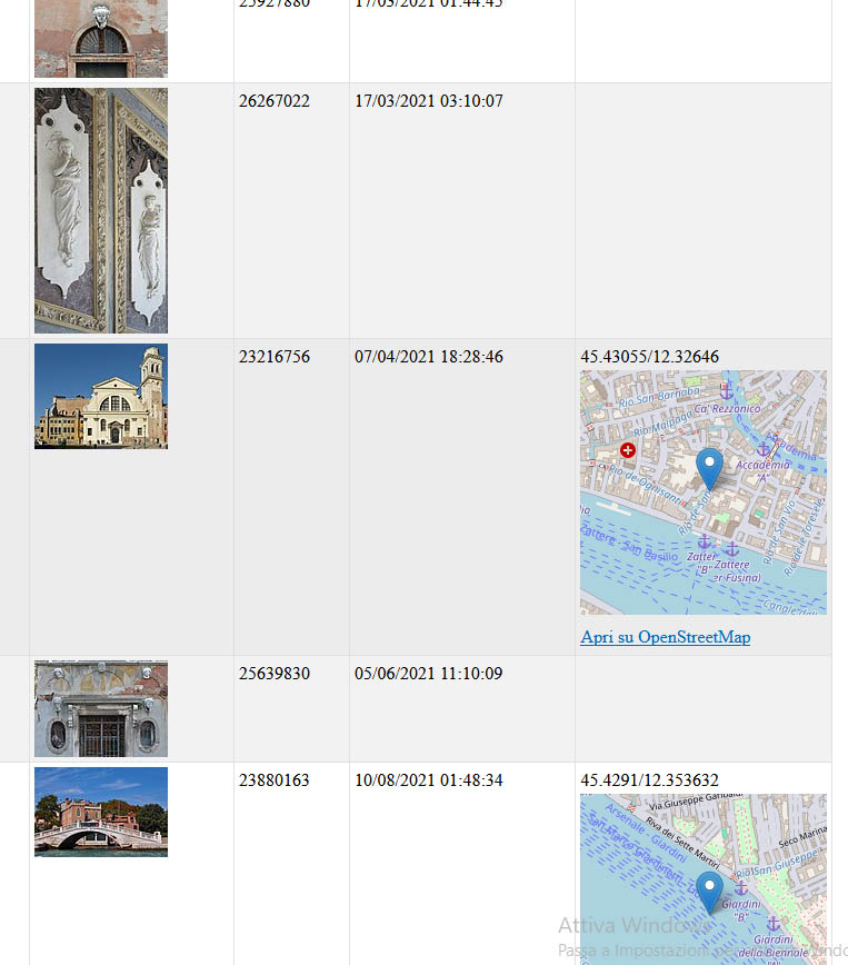 Fotografie in alta risoluzione di Venezia Fotografie in alta risoluzione di Venezia